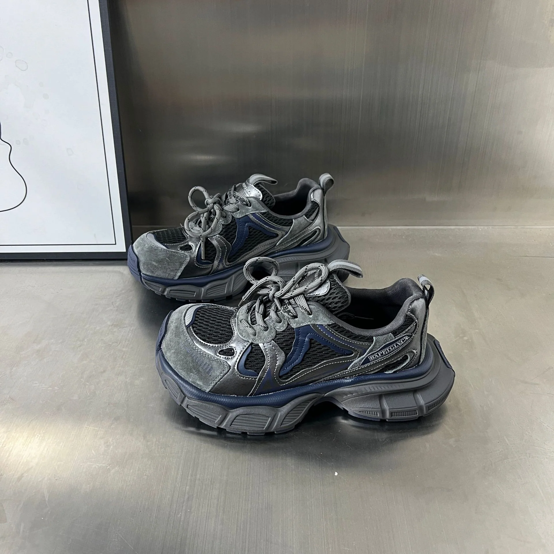 Damen Dynamische Sportsneakers mit atmungsaktivem Mesh und stoßdämpfendem Komfort Heidi Mode - Image 2