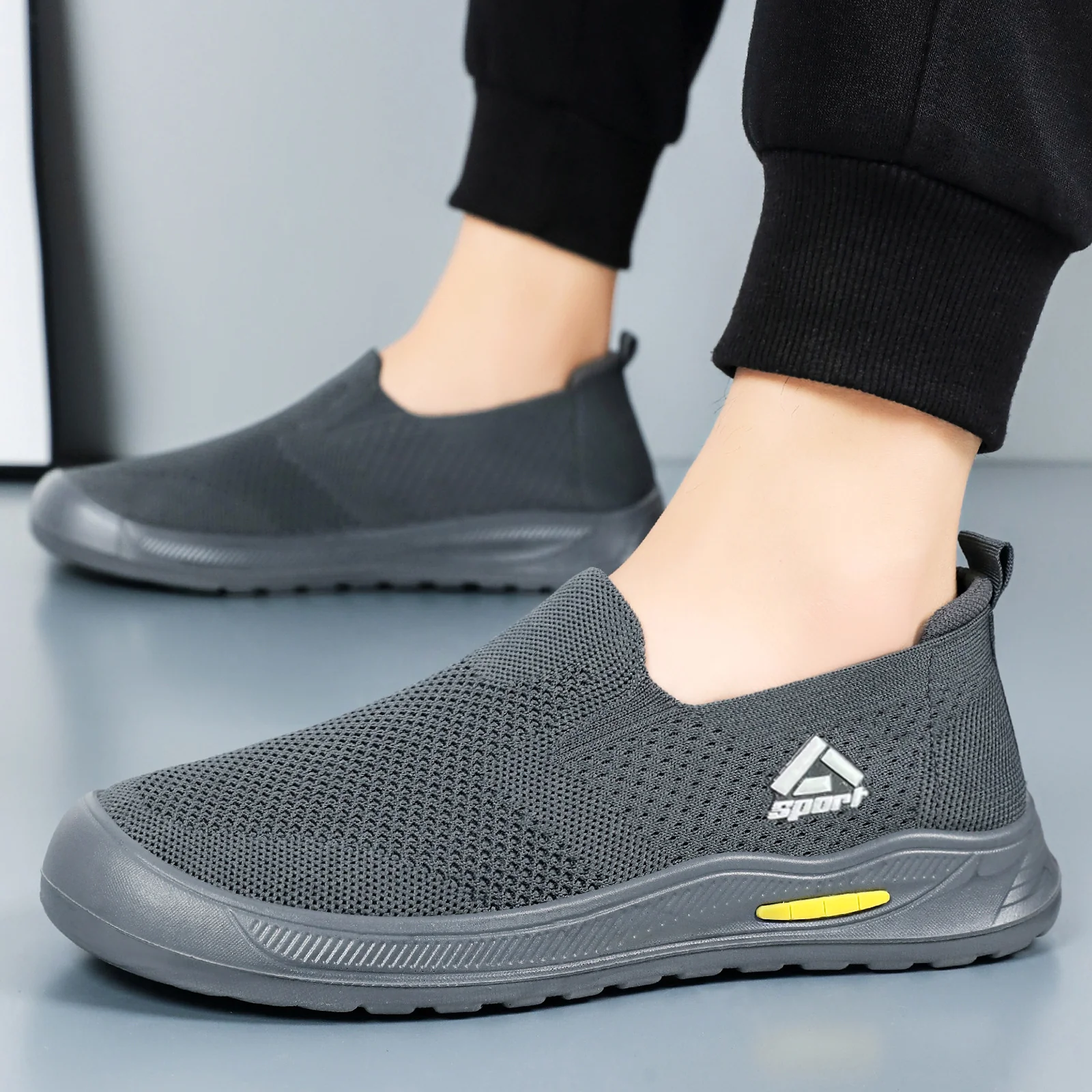Damen Elastische Slip-On Sportschuhe Heidi Mode - Image 3