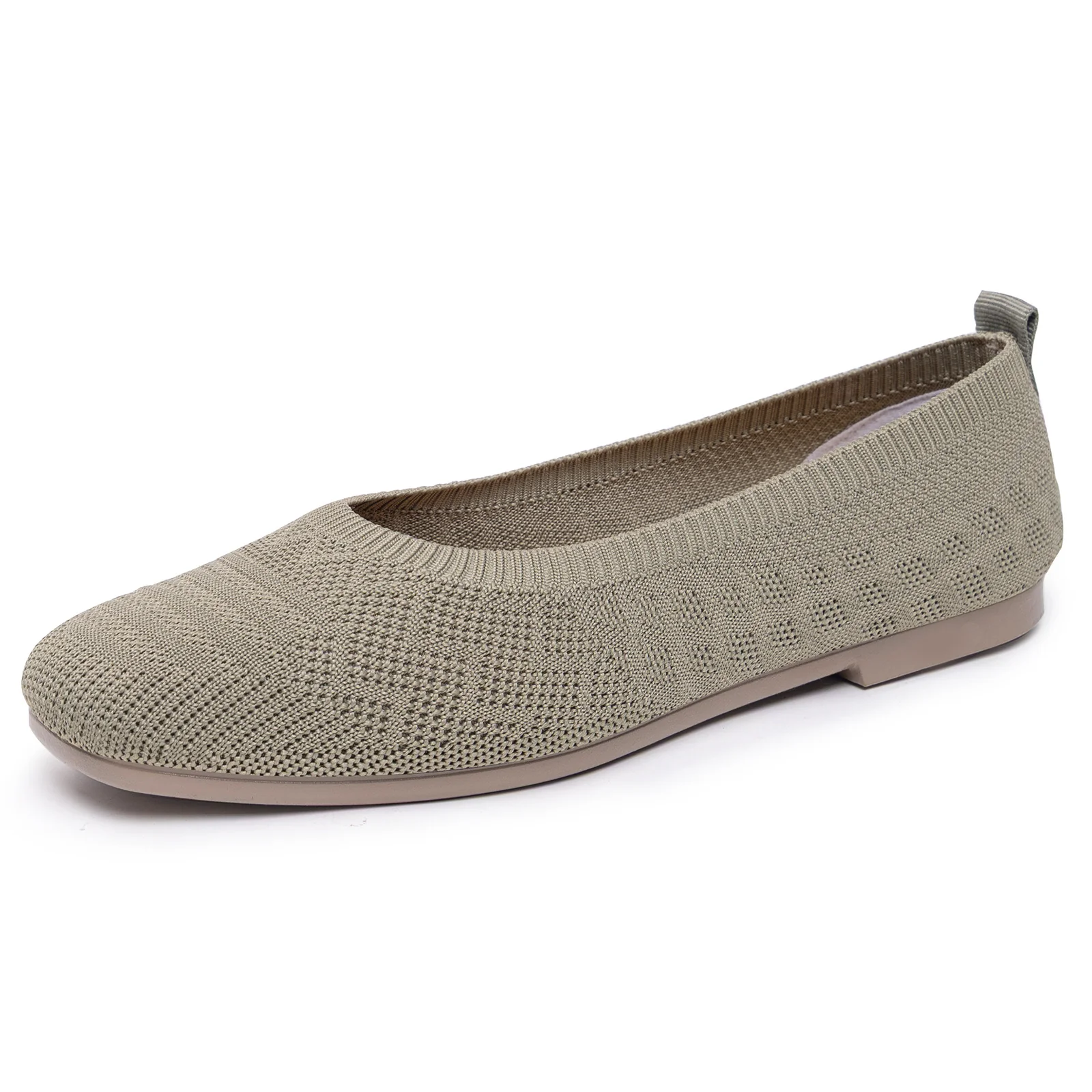 Damen elegante Ballerinas aus atmungsaktivem Strickmaterial Heidi Mode - Image 9
