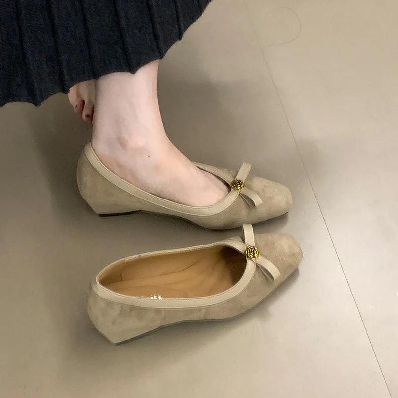 Damen elegante Ballerinas mit dekorativer Schleife Heidi Mode - Image 7