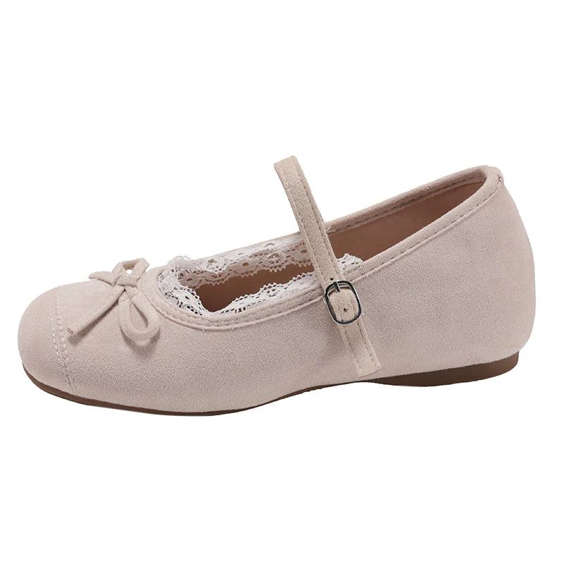 Damen elegante Ballerinas mit feiner Spitzenverzierung und praktischem Schnallenverschluss Heidi Mode - Image 10