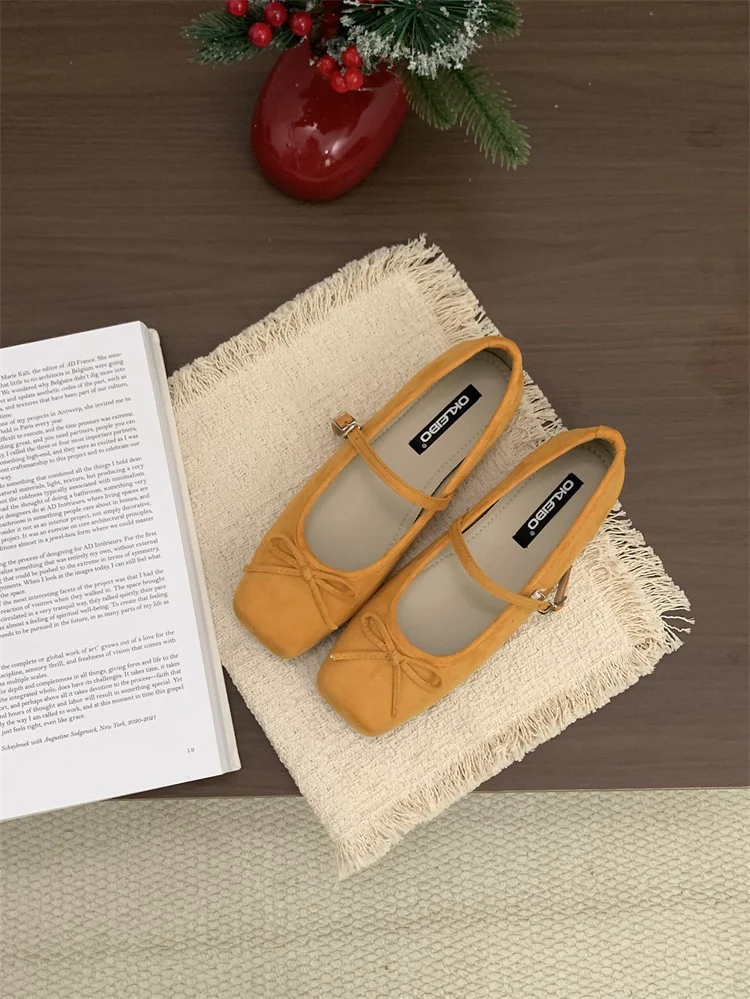 Damen elegante Ballerinas mit floralem Muster und zierlichen Riemen Heidi Mode - Image 8