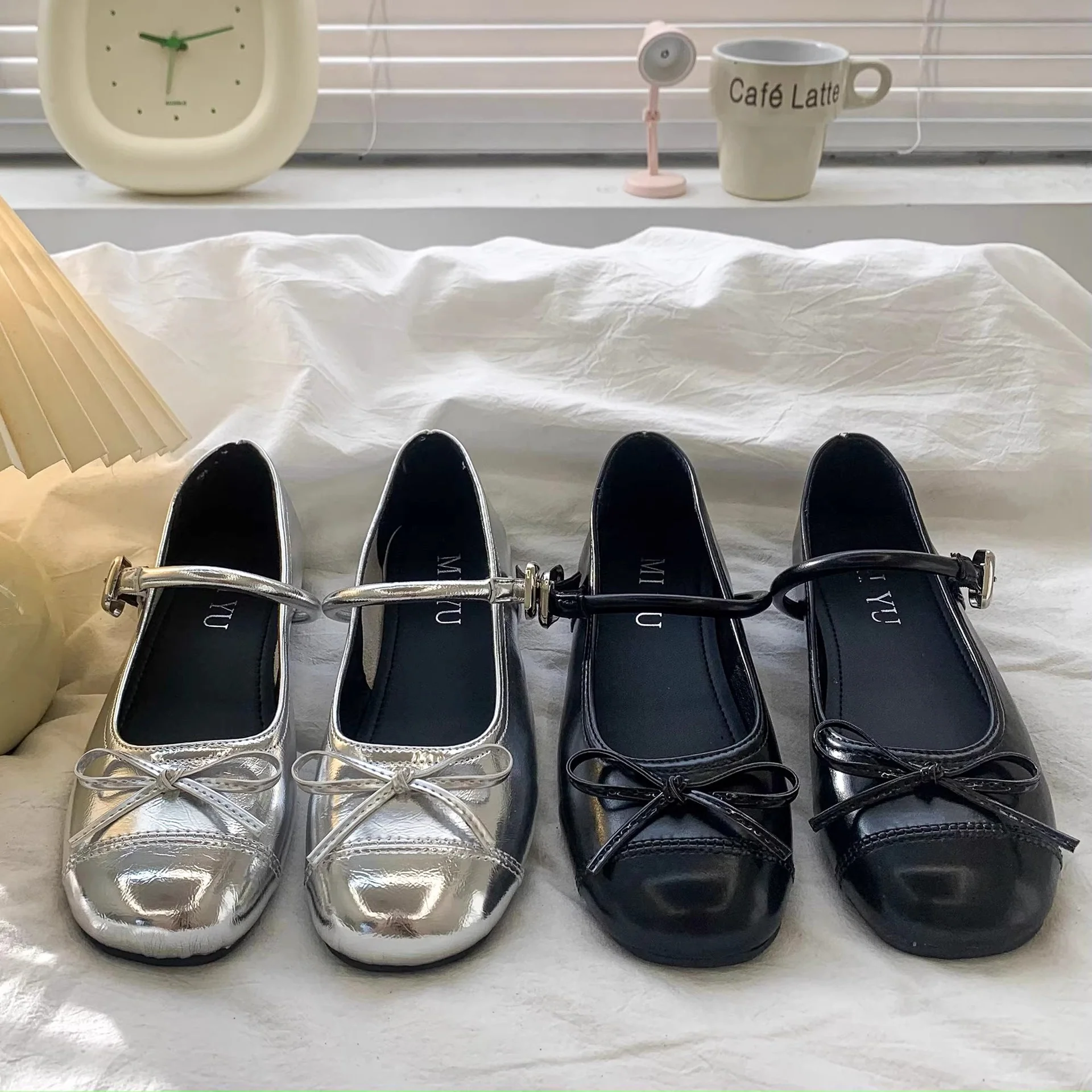 Damen elegante Ballerinas mit floralem Spitzen-Design und komfortablem Fußbett Heidi Mode - Image 2