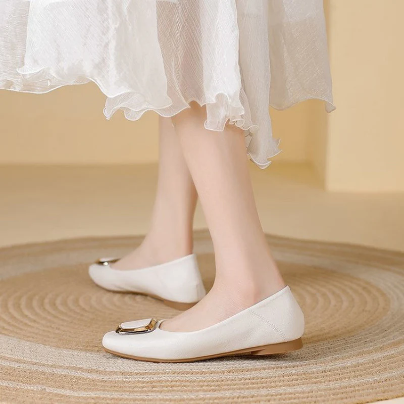 Damen Elegante Ballerinas mit funkelndem Schmuckdetail Heidi Mode - Image 3