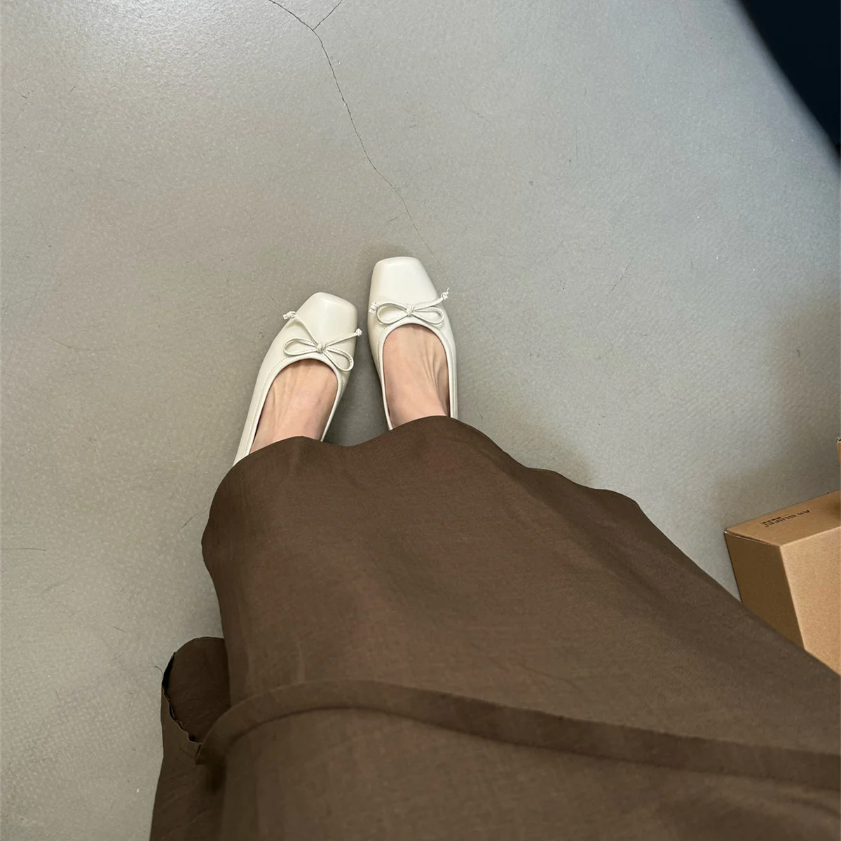 Damen elegante Ballerinas mit komfortablem Fußbett und verspieltem Schleifen-Detail Heidi Mode - Image 4