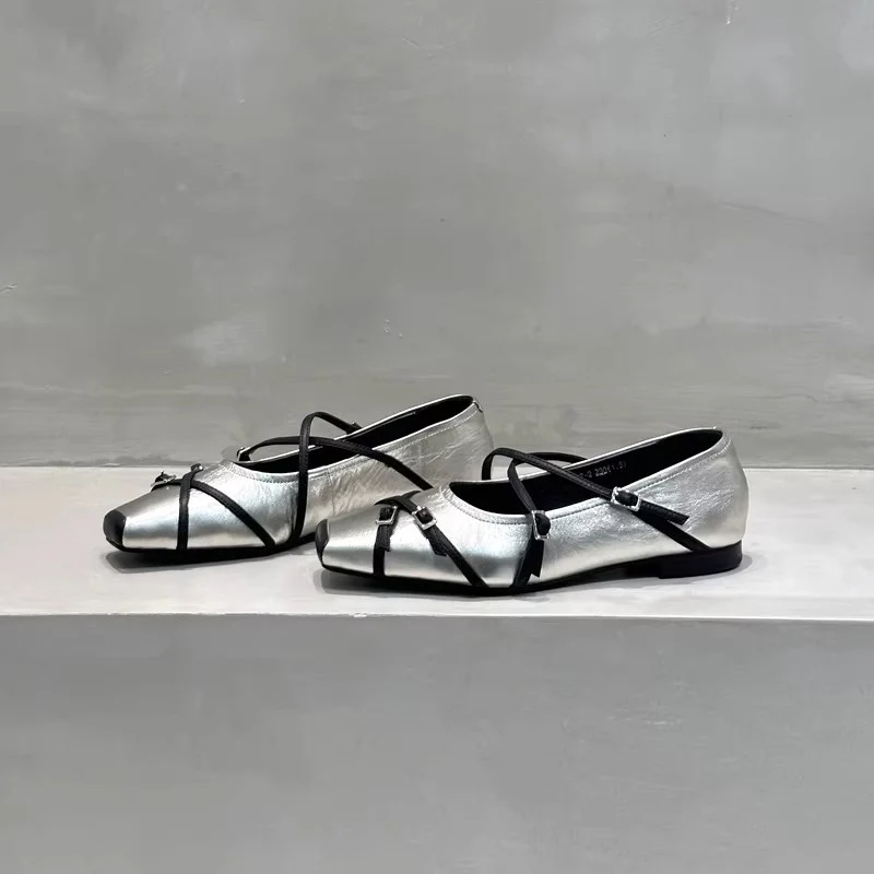 Damen elegante Ballerinas mit kunstvollem Schlaufen-Design und komfortabler Fußbettung Heidi Mode - Image 3