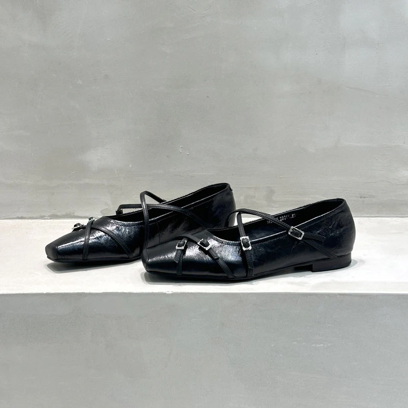 Damen elegante Ballerinas mit kunstvollem Schlaufen-Design und komfortabler Fußbettung Heidi Mode - Image 6