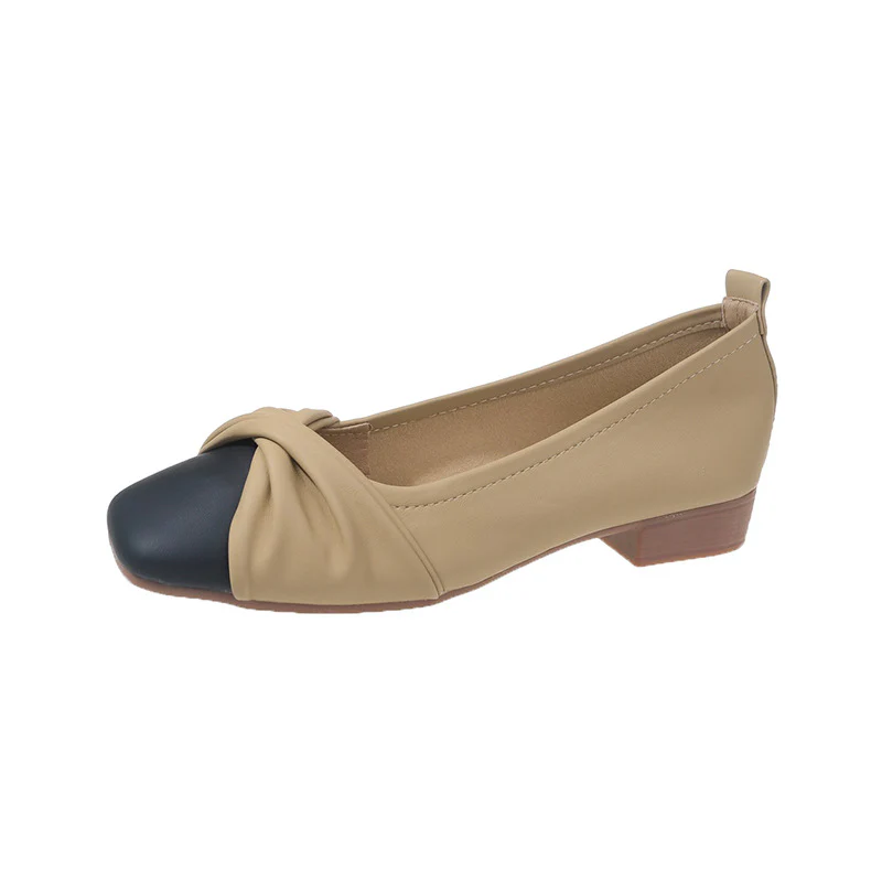 Damen elegante Ballerinas mit modischem Knotted-Design und hochwertigem Leder Heidi Mode - Image 5