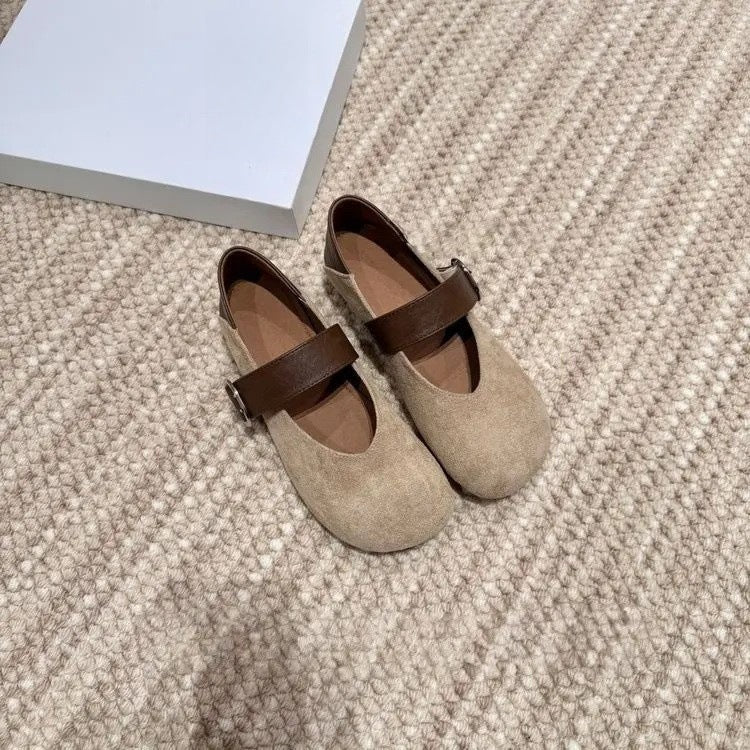 Damen Elegante Ballerinas mit modischem Riemen-Detail und bequemer Innensohle Heidi Mode - Image 8