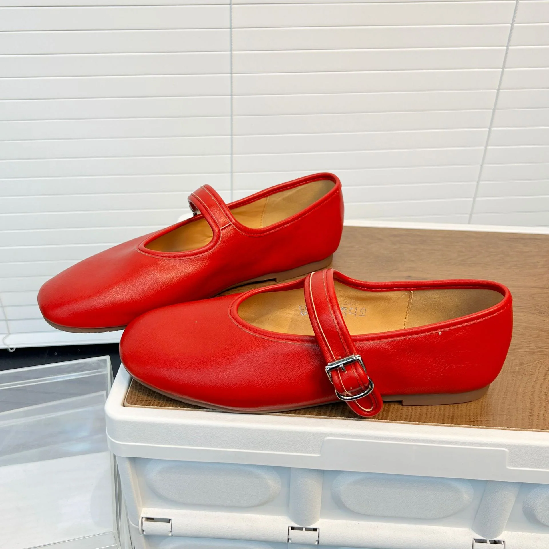 Damen Elegante Ballerinas mit modischem Riemen und komfortabler Innensohle Heidi Mode - Image 2