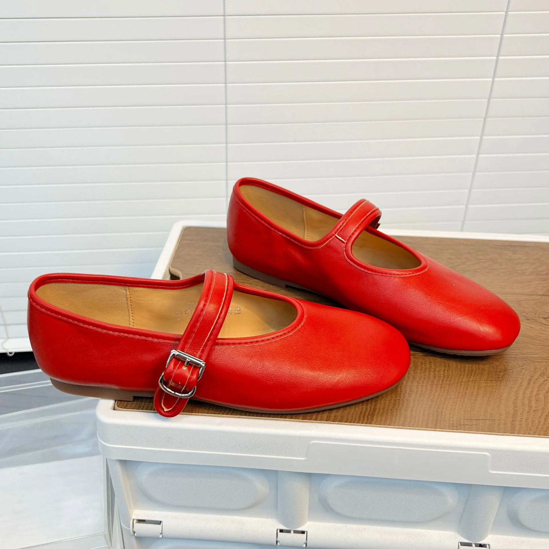 Damen Elegante Ballerinas mit modischem Riemen und komfortabler Innensohle Heidi Mode - Image 4
