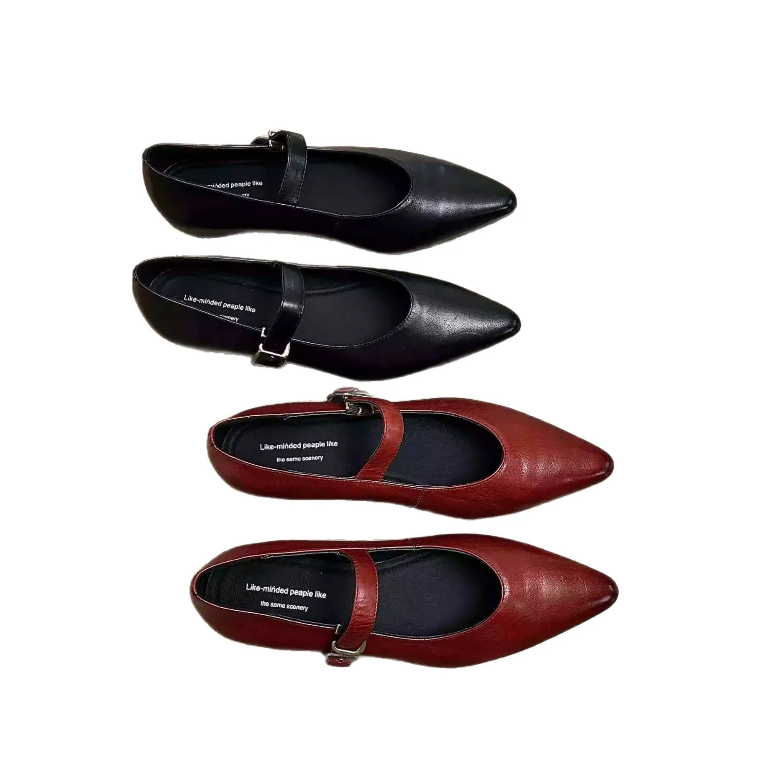 Damen elegante Ballerinas mit modischem Riemen und stilvollem Design Heidi Mode - Image 5
