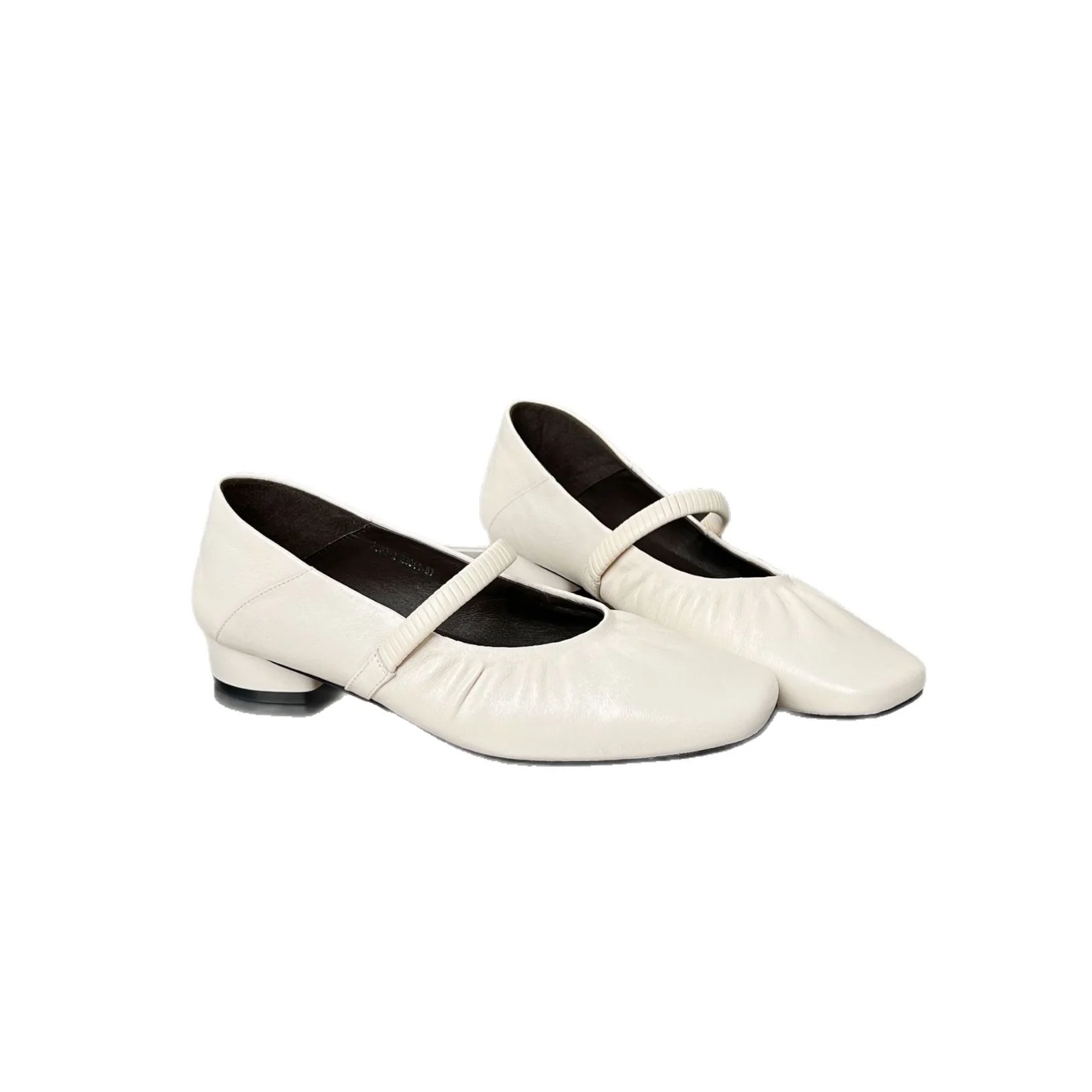 Damen elegante Ballerinas mit modischem Riemen und weich gepolsterter Innensohle Heidi Mode - Image 5