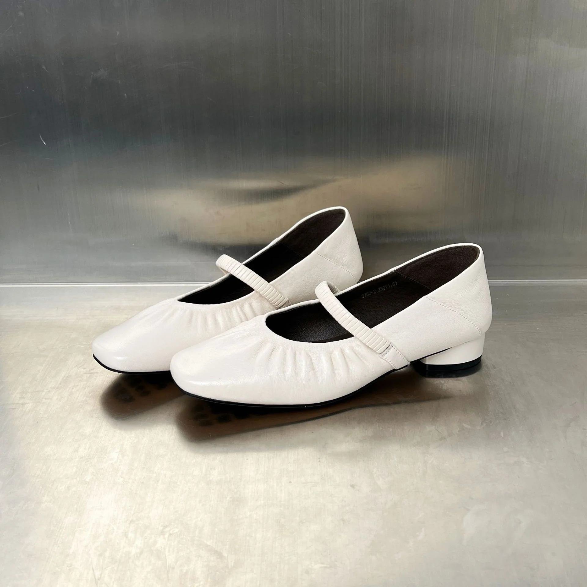 Damen elegante Ballerinas mit modischem Riemen und weich gepolsterter Innensohle Heidi Mode - Image 6