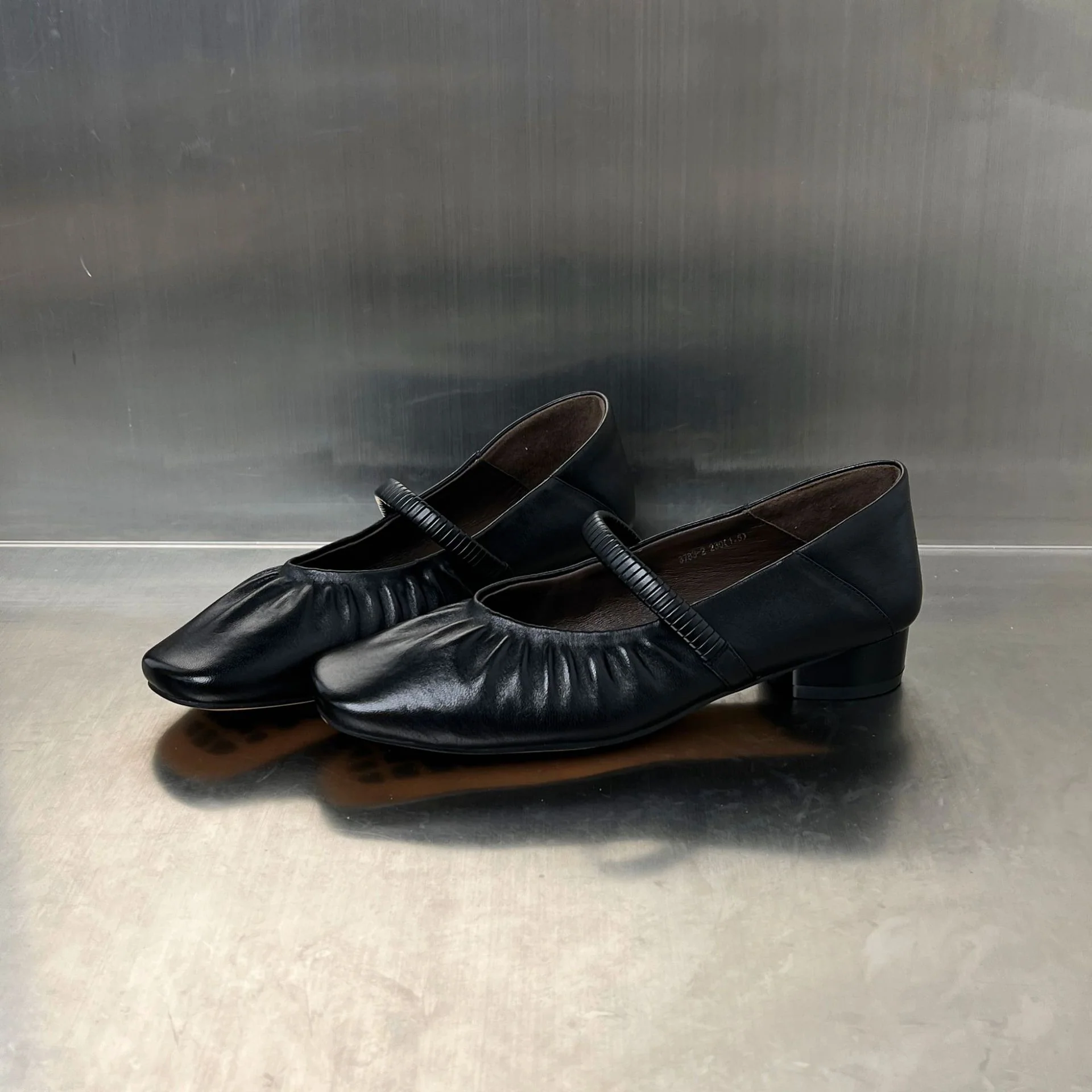 Damen elegante Ballerinas mit modischem Riemen und weich gepolsterter Innensohle Heidi Mode - Image 7
