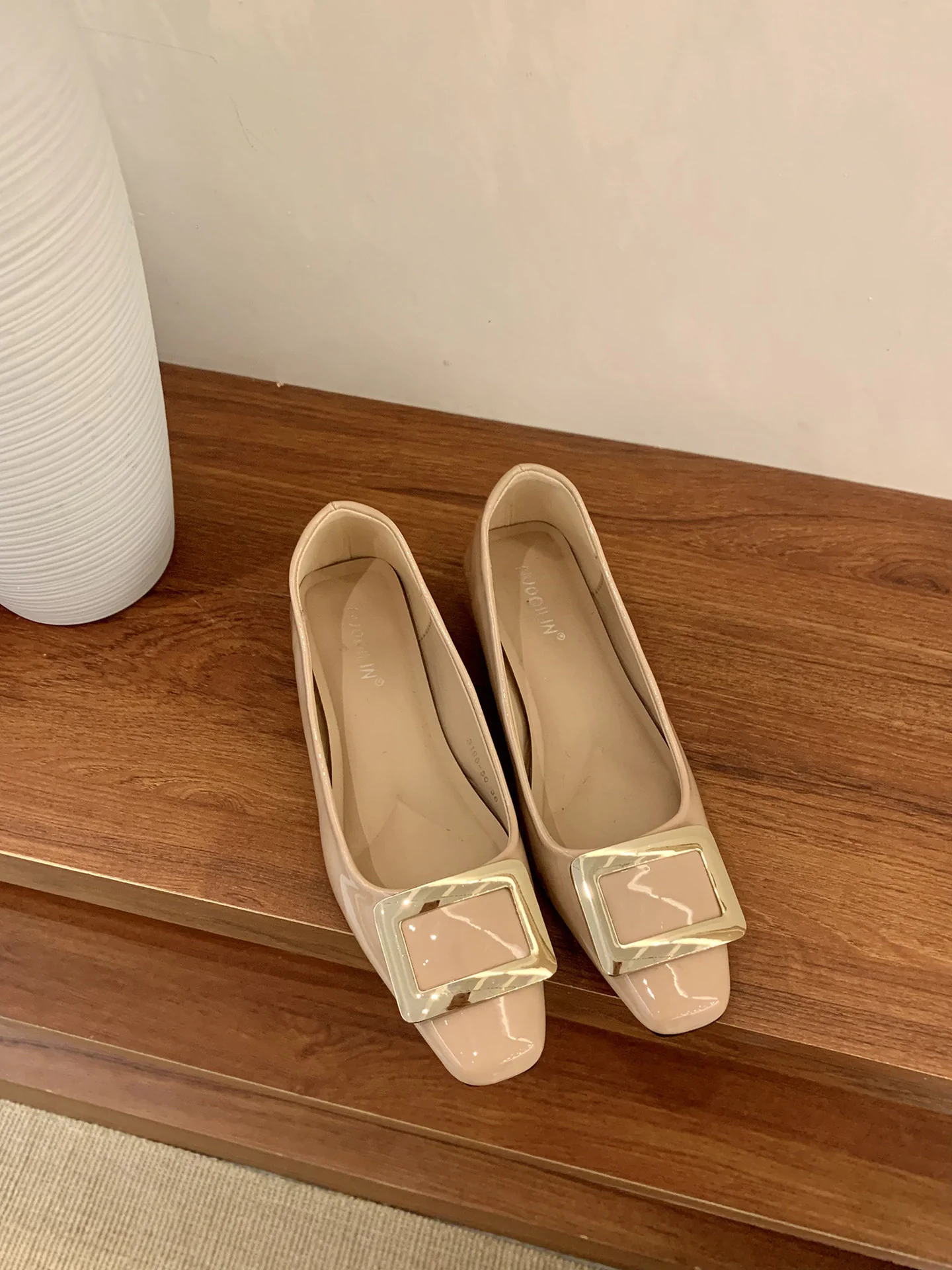Damen elegante Ballerinas mit modischem Schnallenverschluss Heidi Mode - Image 8