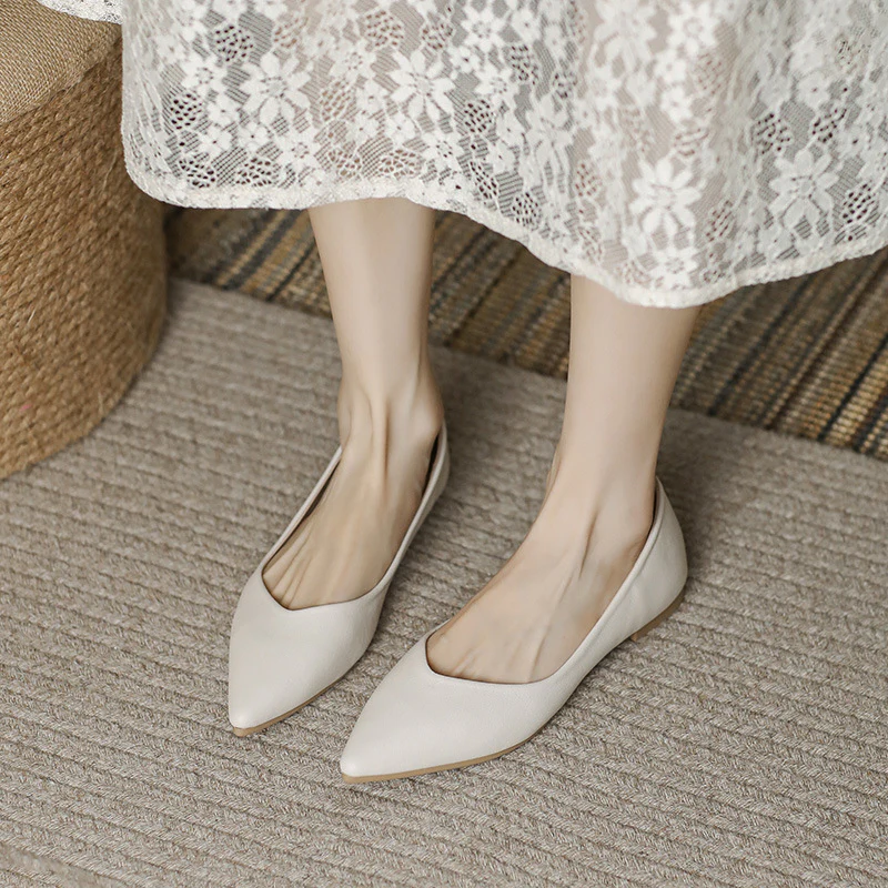 Damen Elegante Ballerinas mit spitzem Design und weich gepolsterter Innensohle Heidi Mode - Image 2