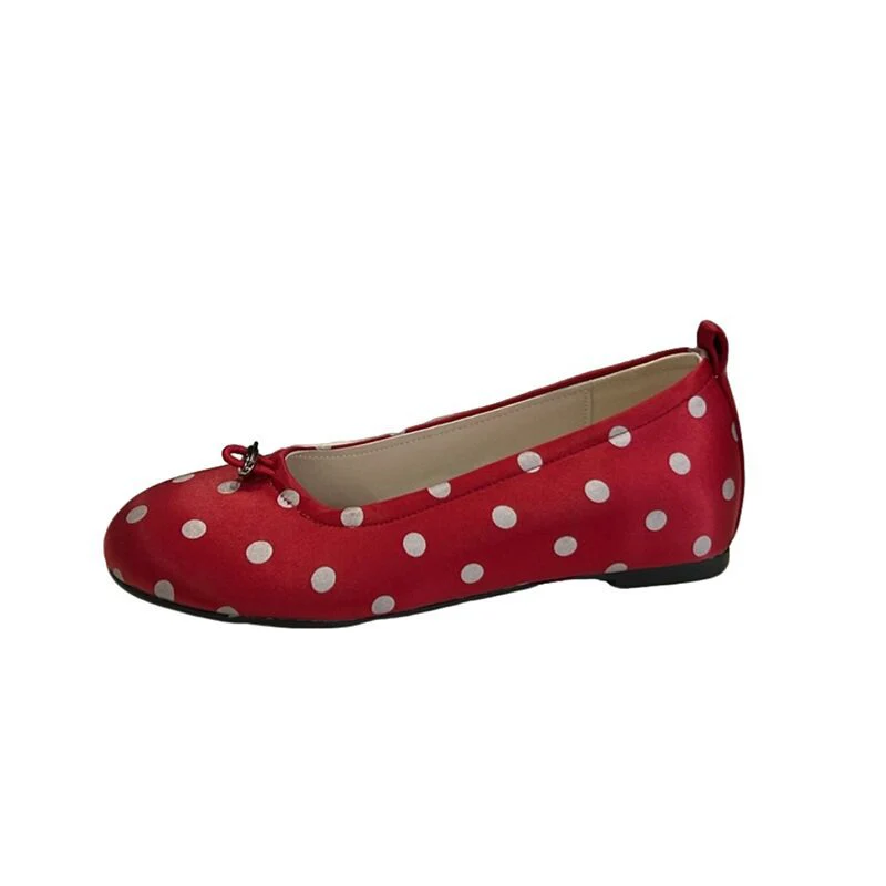 Damen elegante Ballerinas mit verspieltem Punkte-Design und komfortablem Fußbett Heidi Mode - Image 8