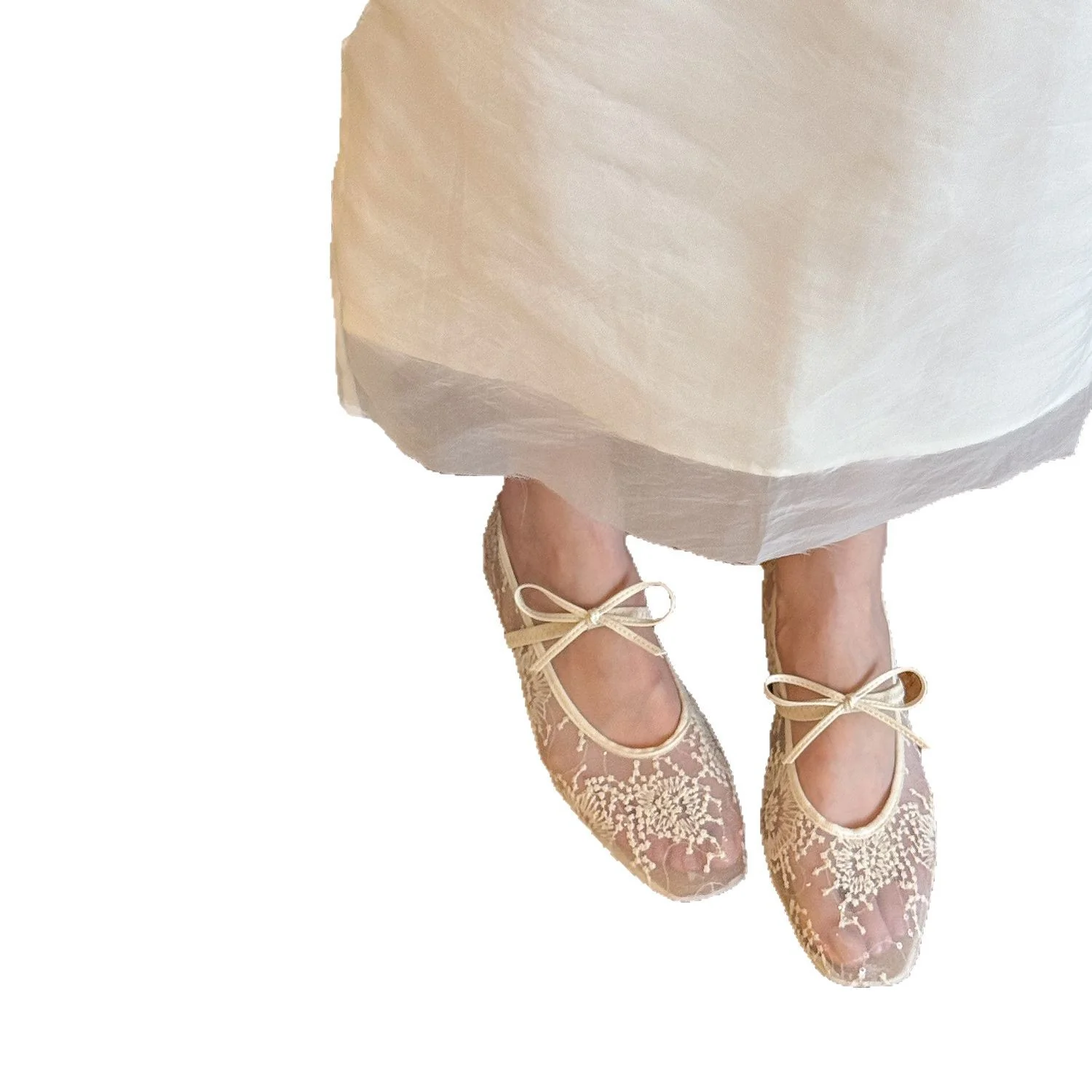 Damen elegante Ballerinas mit verspieltem Schleifendesign Heidi Mode - Image 5