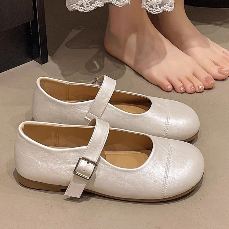 Damen Elegante Ballerinas mit verstellbarem Riemchen und komfortablem Innenfutter Heidi Mode - Image 2