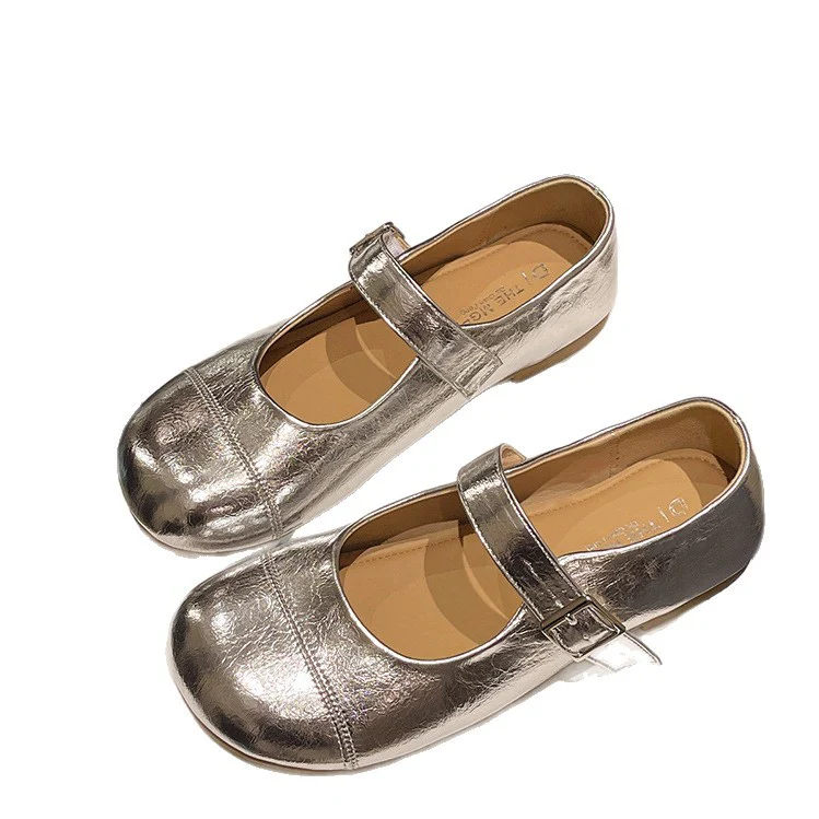 Damen Elegante Ballerinas mit verstellbarem Riemchen und komfortablem Innenfutter Heidi Mode - Image 5
