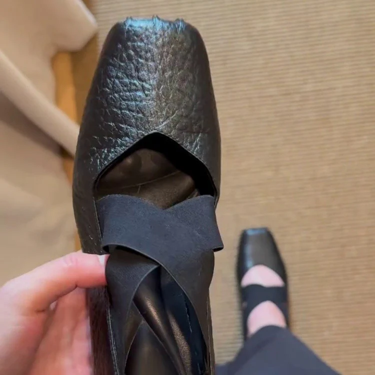 Damen elegante Ballerinas mit verstellbarem Riemen und weichem Innenteil Heidi Mode - Image 3