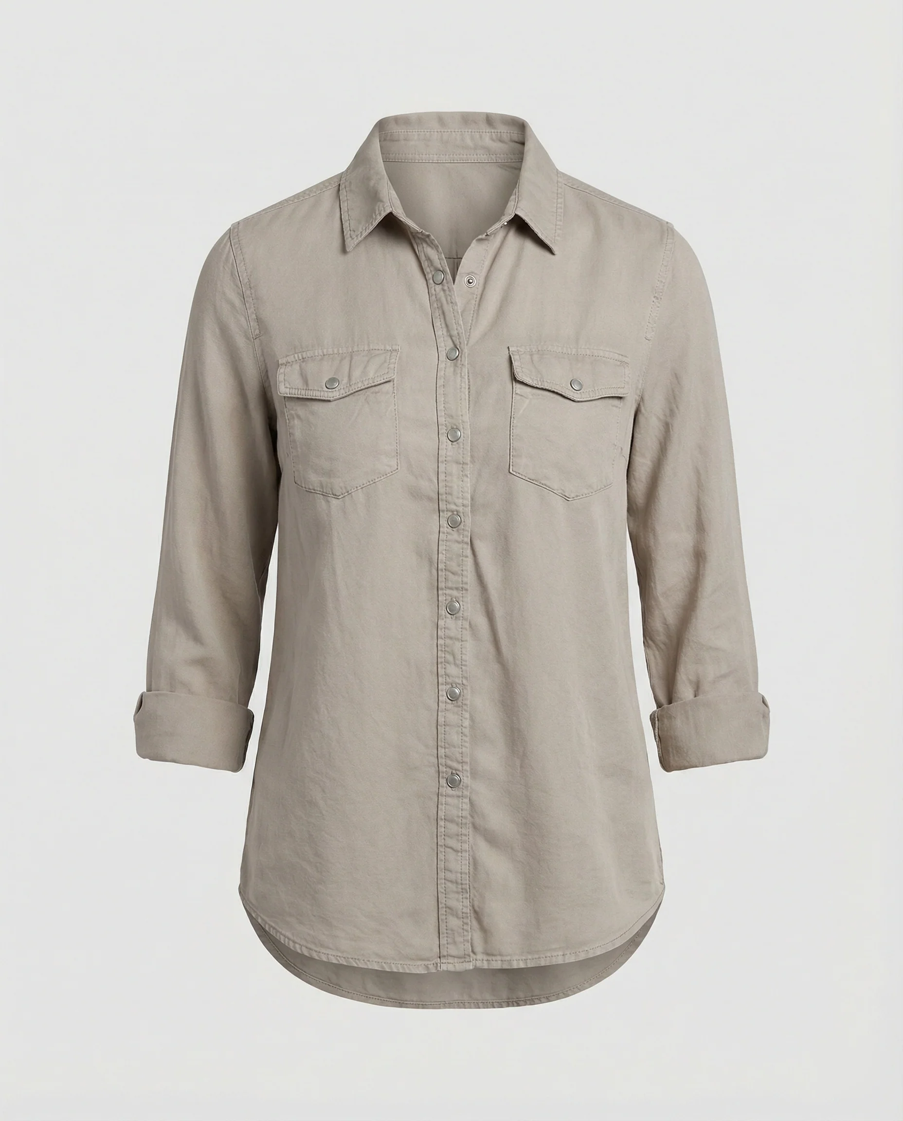 Damen elegante Bluse mit tiefem V-Ausschnitt - Image 4