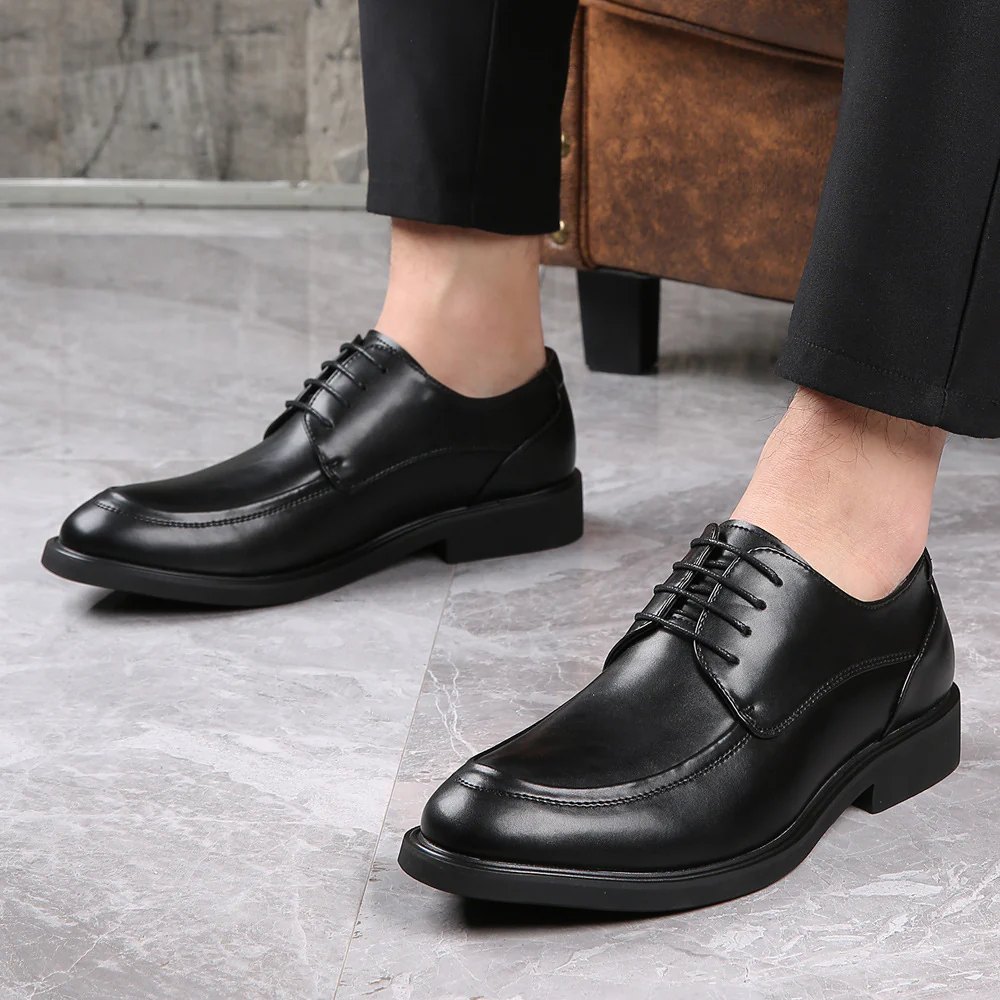 Damen Elegante Business-Lederschnürschuhe Heidi Mode - Image 3