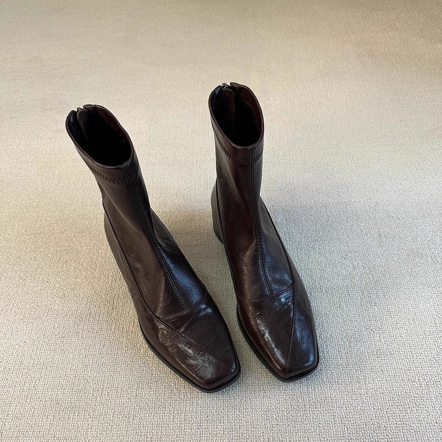 Damen elegante Chelsea Boots mit spitzem Fußteil Heidi Mode - Image 3