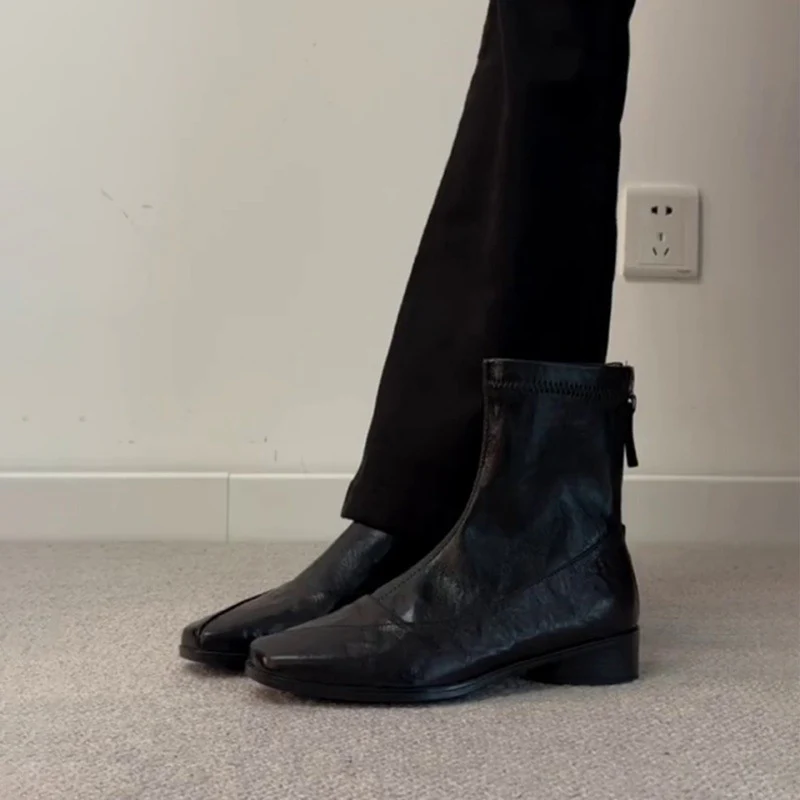 Damen elegante Chelsea Boots mit spitzem Fußteil Heidi Mode - Image 6
