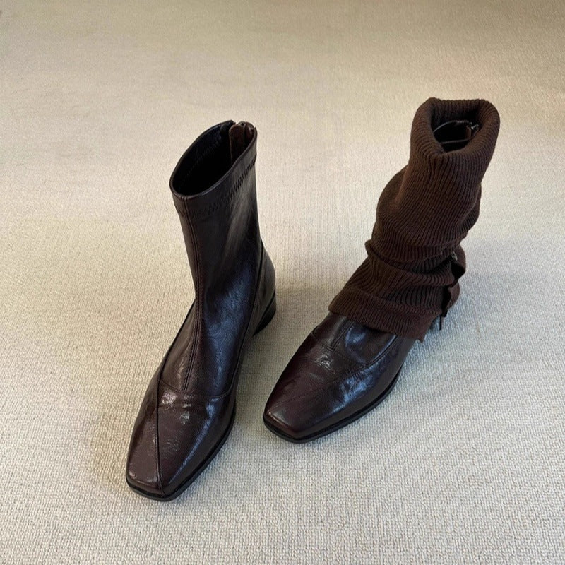 Damen elegante Chelsea Boots mit spitzem Fußteil Heidi Mode - Image 7