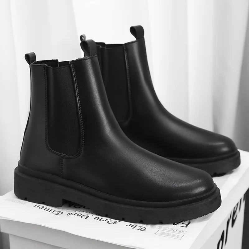 Damen Elegante Chelsea-Stiefel mit robustem Gummizug und rutschfester Sohle Heidi Mode - Image 2