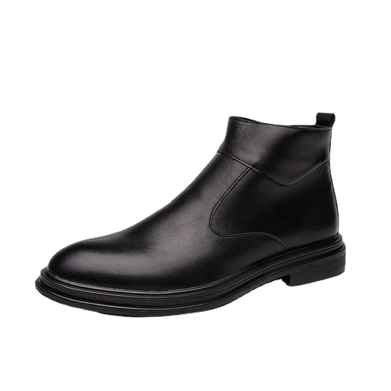 Damen Elegante Chelsea-Stiefel mit seitlichem Reißverschluss und bequemer Innensohle Heidi Mode - Image 5