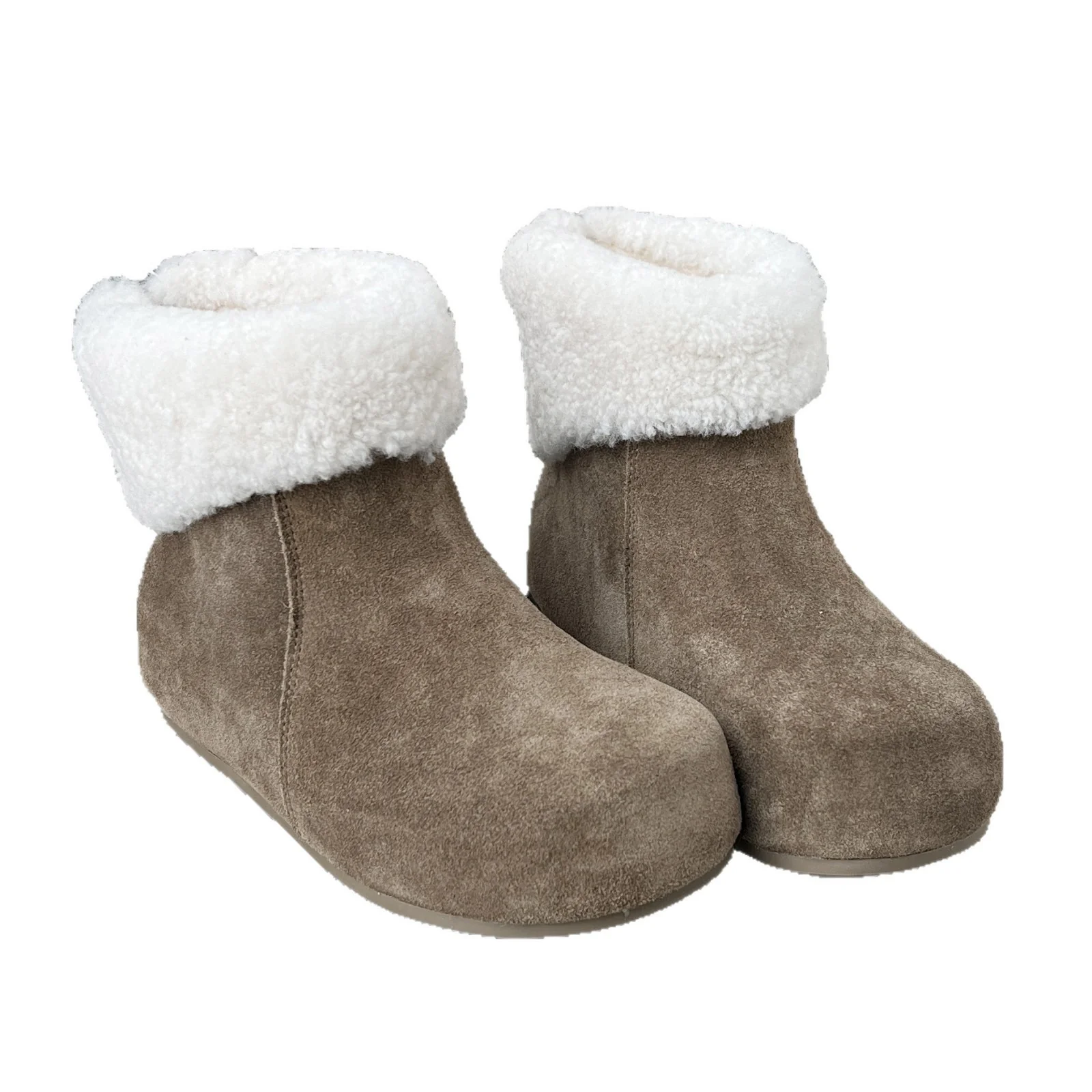 Damen elegante Fleece-Stiefel mit weichem Innenfutter und rutschfester Sohle Heidi Mode - Image 5