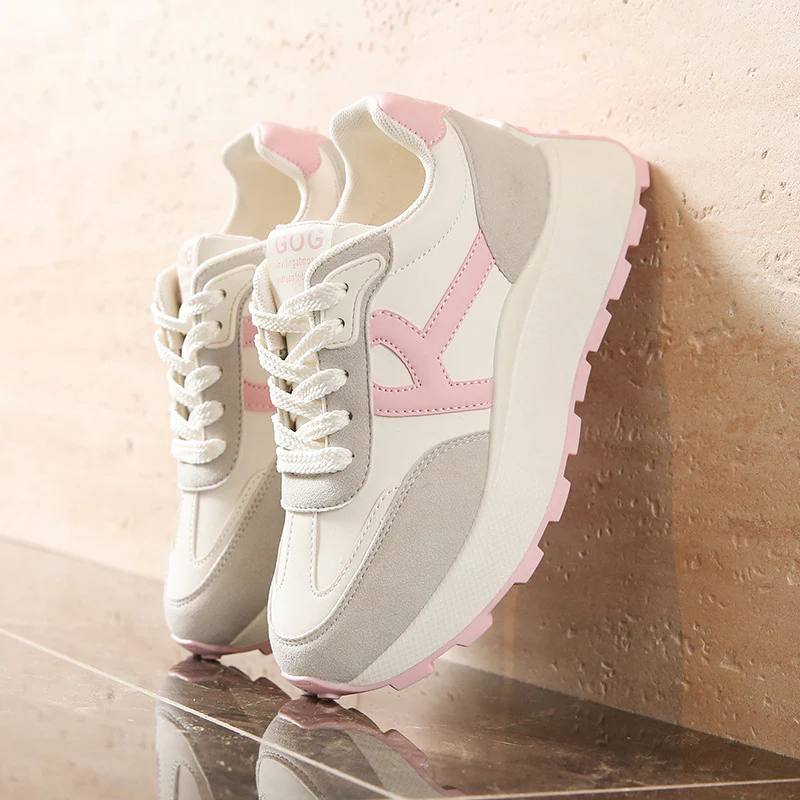 Damen Elegante Freizeit-Sneaker mit atmungsaktiver Sohle und gepolstertem Innenfutter Heidi Mode - Image 6