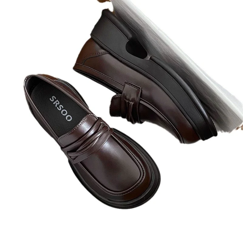 Damen Elegante Leder-Loafers mit klassischem Design und bequemer Sohle Heidi Mode - Image 5