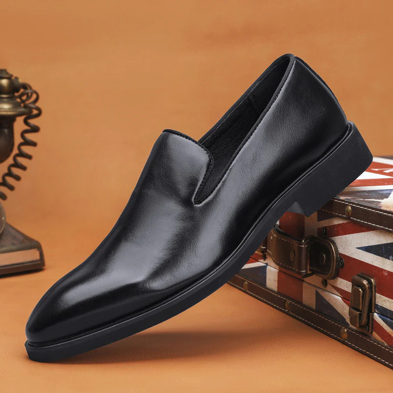Damen Elegante Leder Slipper mit zeitlosem Design Heidi Mode - Image 6