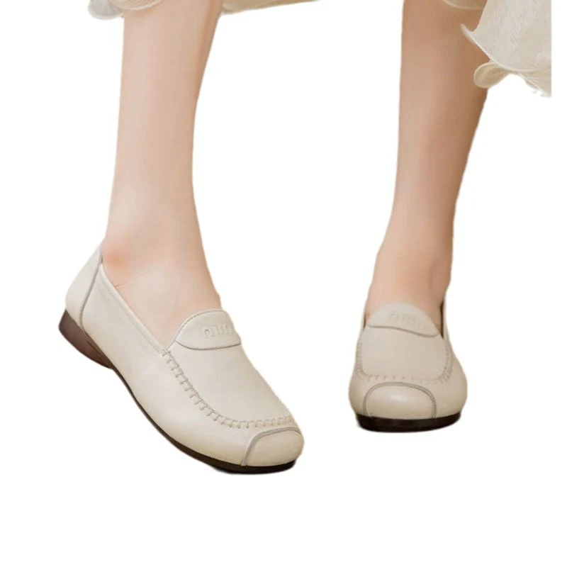 Damen elegante Lederschuhe mit bequemer Passform und modischem Design Heidi Mode - Image 5