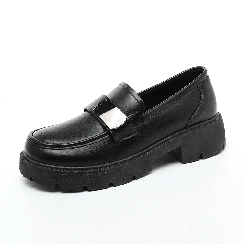 Damen elegante Loafers mit markanter Blocksohle Heidi Mode - Image 5