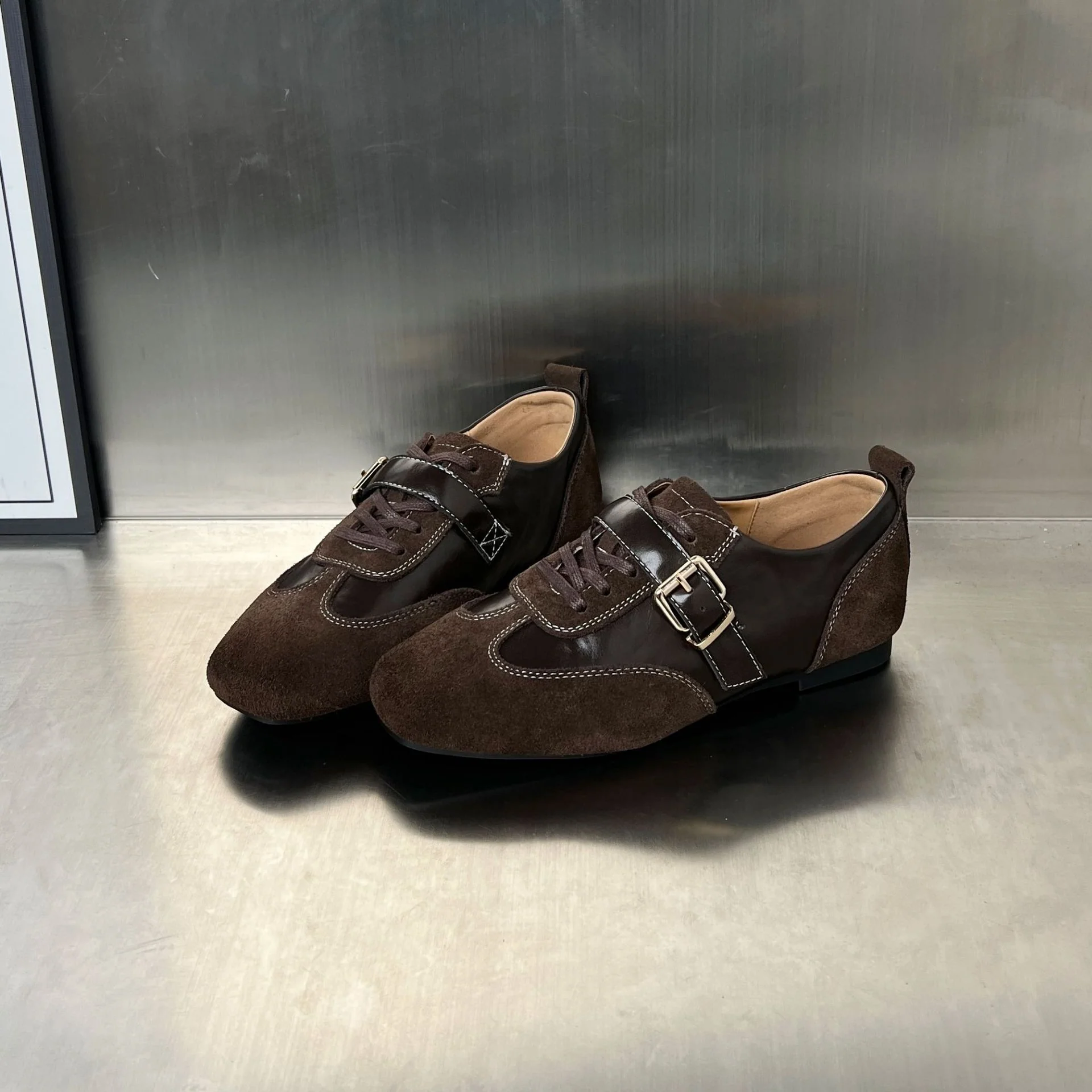 Damen elegante Loafers mit modischem Schnallenverschluss Heidi Mode - Image 6