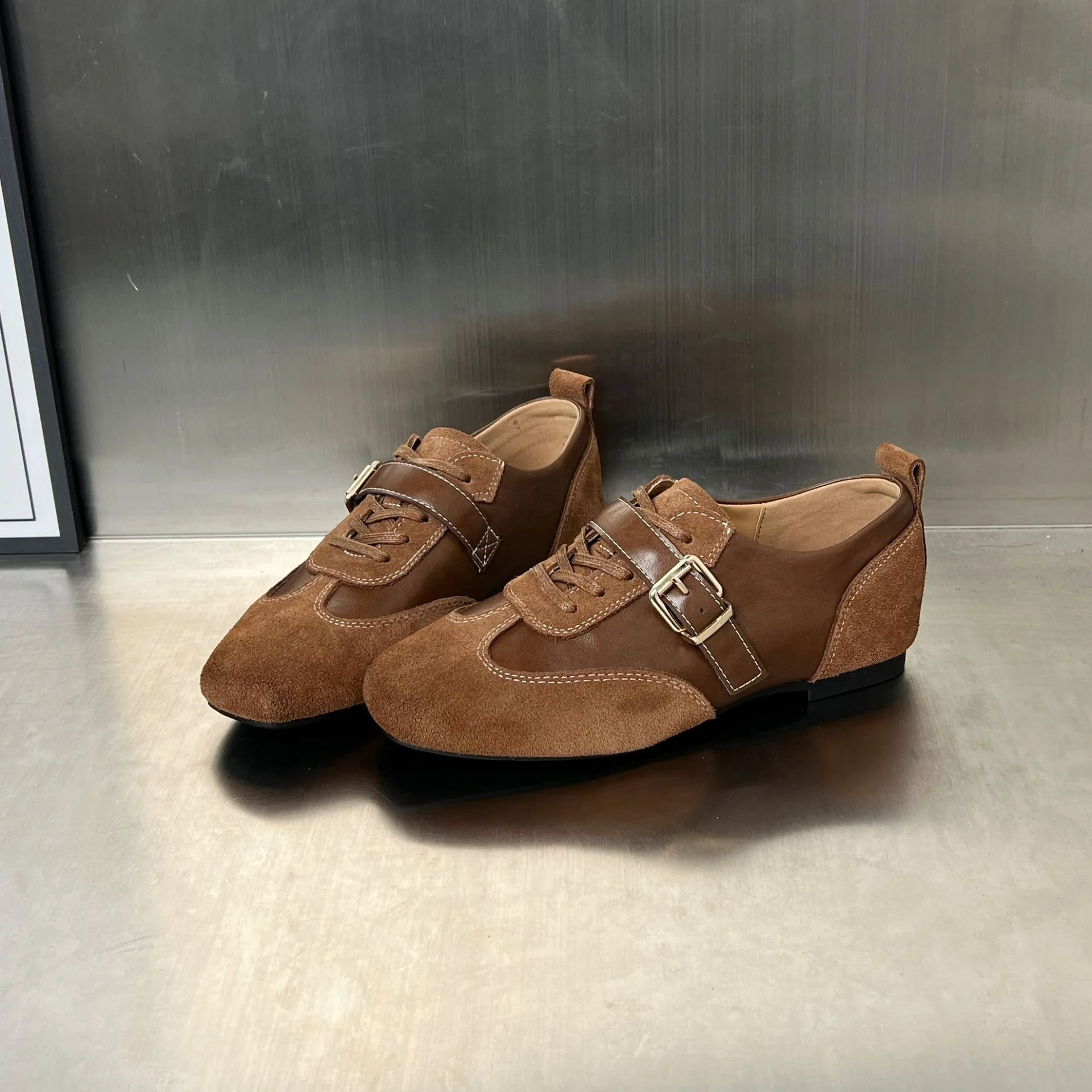 Damen elegante Loafers mit modischem Schnallenverschluss Heidi Mode - Image 7