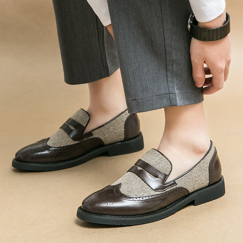 Damen Elegante Loafers mit strukturiertem Obermaterial und komfortabler Sohle Heidi Mode - Image 3