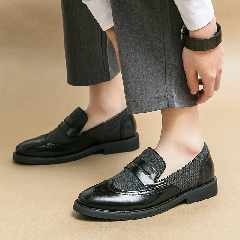 Damen Elegante Loafers mit strukturiertem Obermaterial und komfortabler Sohle Heidi Mode - Image 4