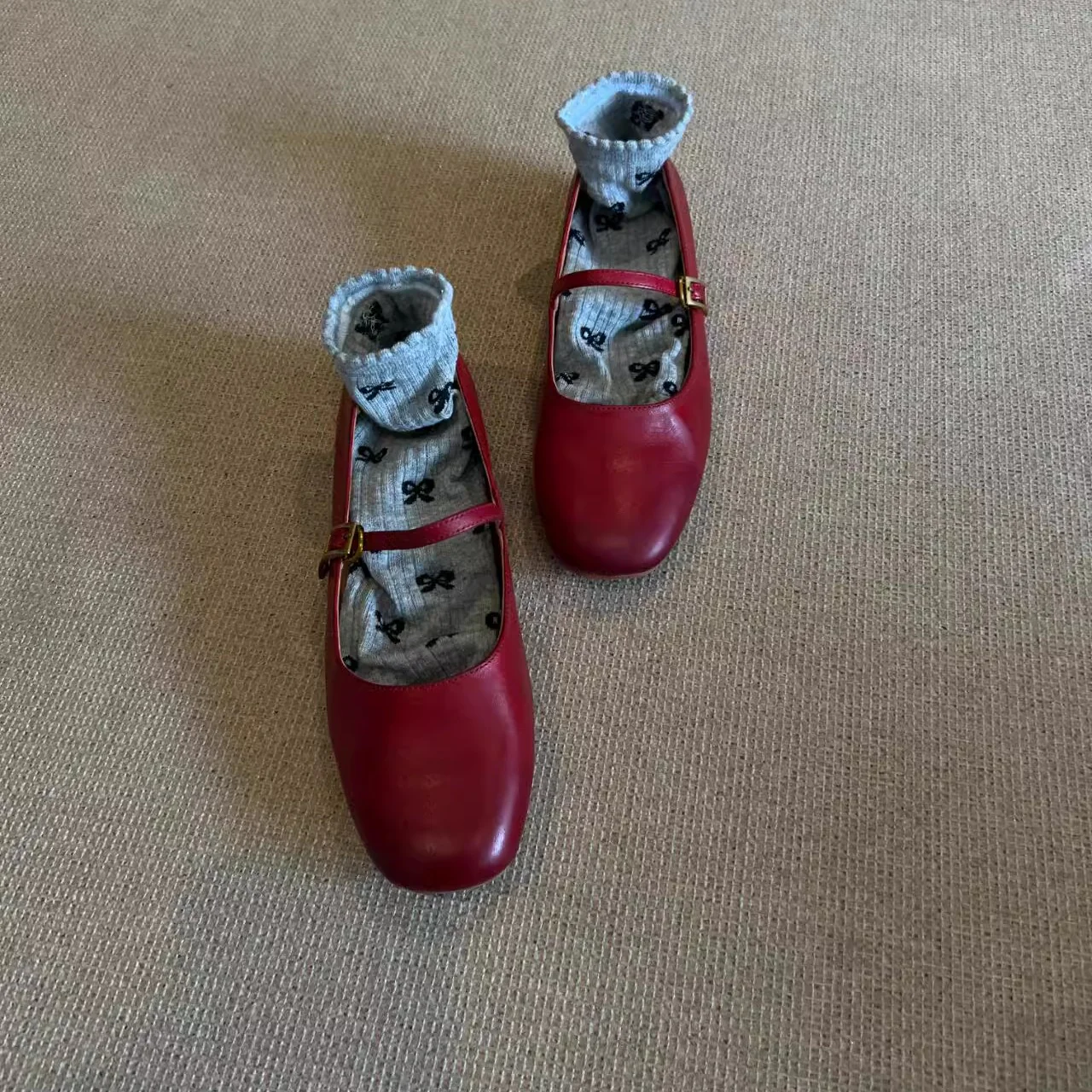Damen elegante Mary Jane Ballerinas mit praktischer Schnallenverzierung Heidi Mode - Image 2