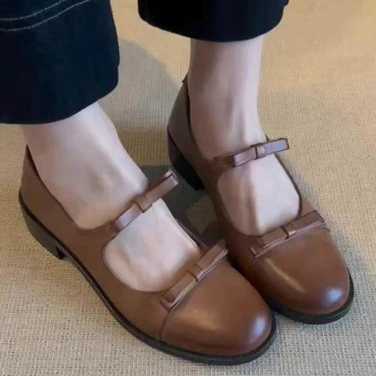 Damen elegante Mary Jane Schuhe mit komfortablem Riemenverschluss und hochwertiger Lederverarbeitung Heidi Mode - Image 2
