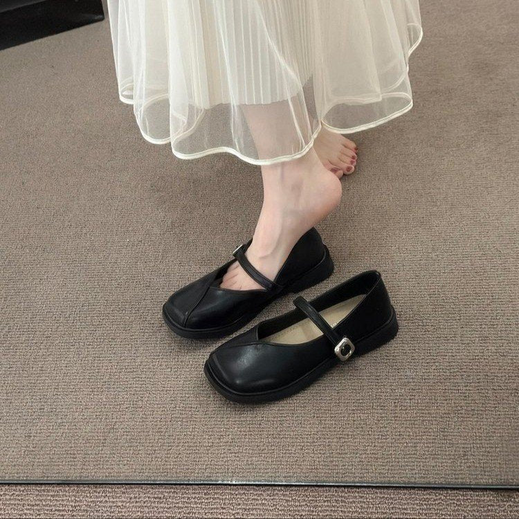 Damen Elegante Mary Jane Schuhe mit verstellbarem Riemen und dämpfender Sohle Heidi Mode - Image 2