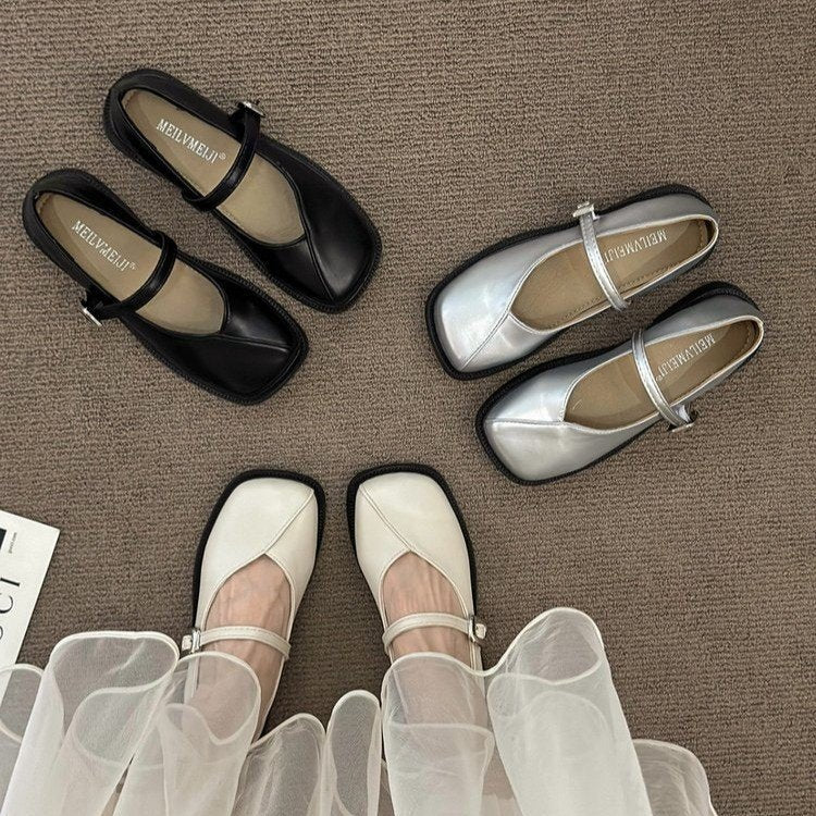 Damen Elegante Mary Jane Schuhe mit verstellbarem Riemen und dämpfender Sohle Heidi Mode - Image 5
