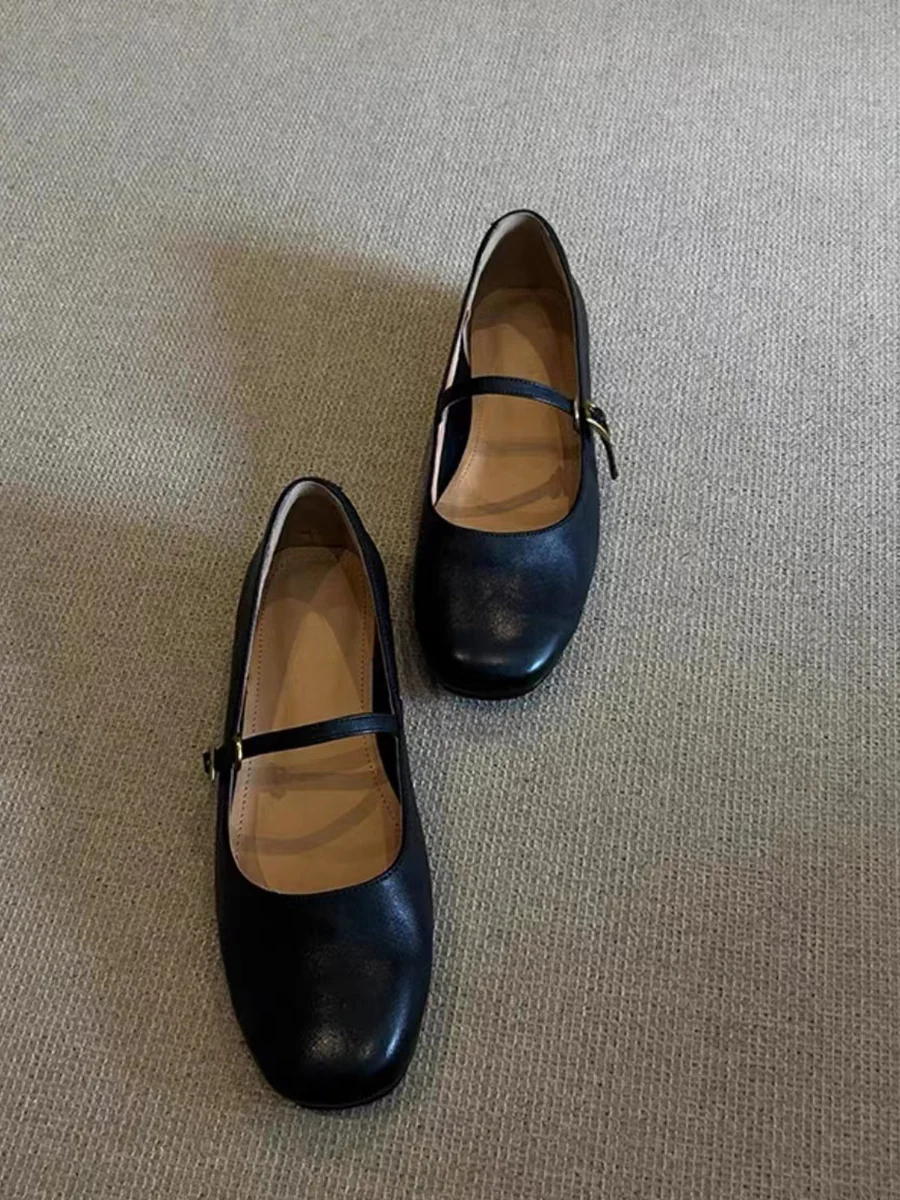 Damen elegante Mary Janes mit komfortabler Sohle und verstellbarem Riemen Heidi Mode - Image 7