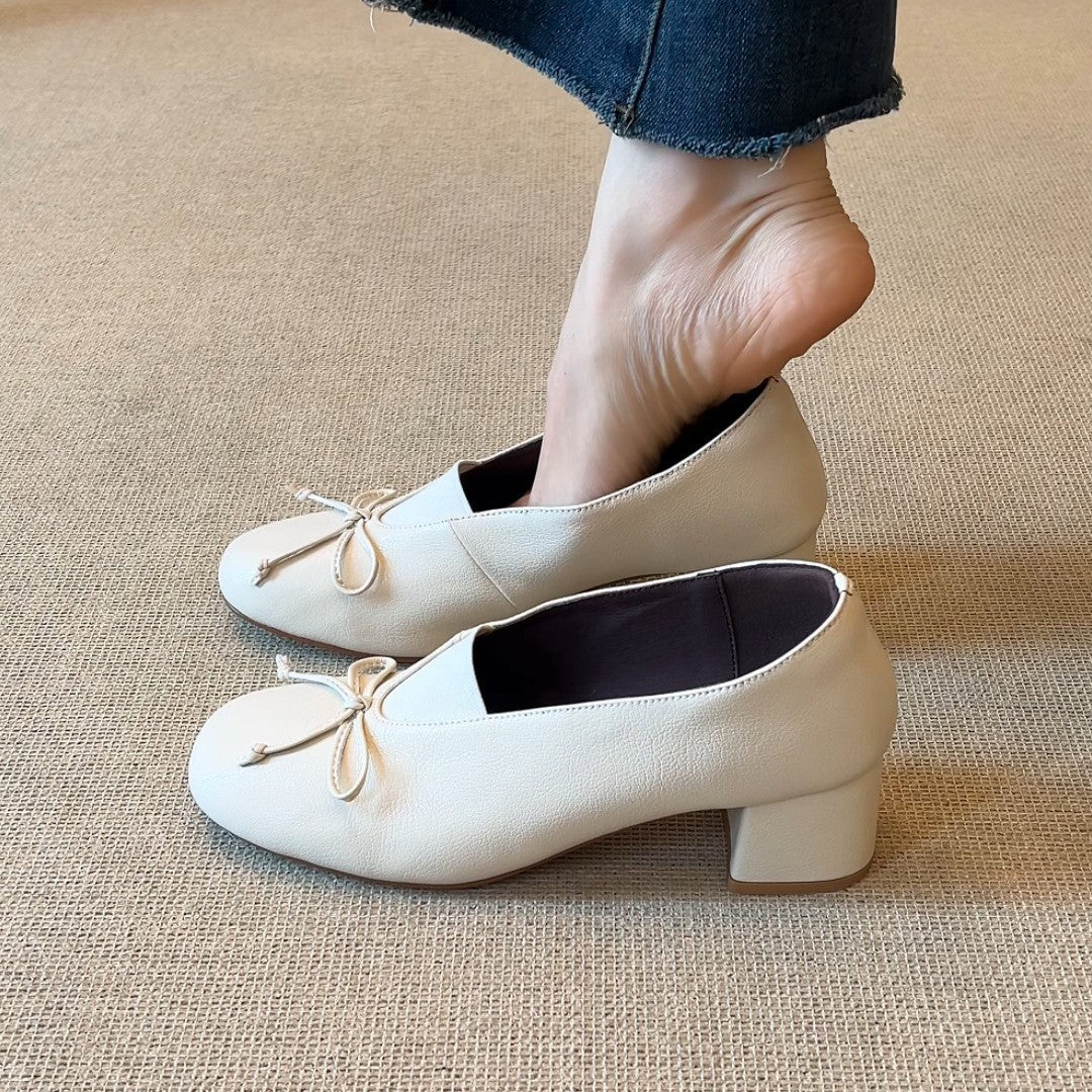 Damen elegante Mary Janes mit verstellbarem Riemen und Komfort-Fußbett Heidi Mode - Image 2