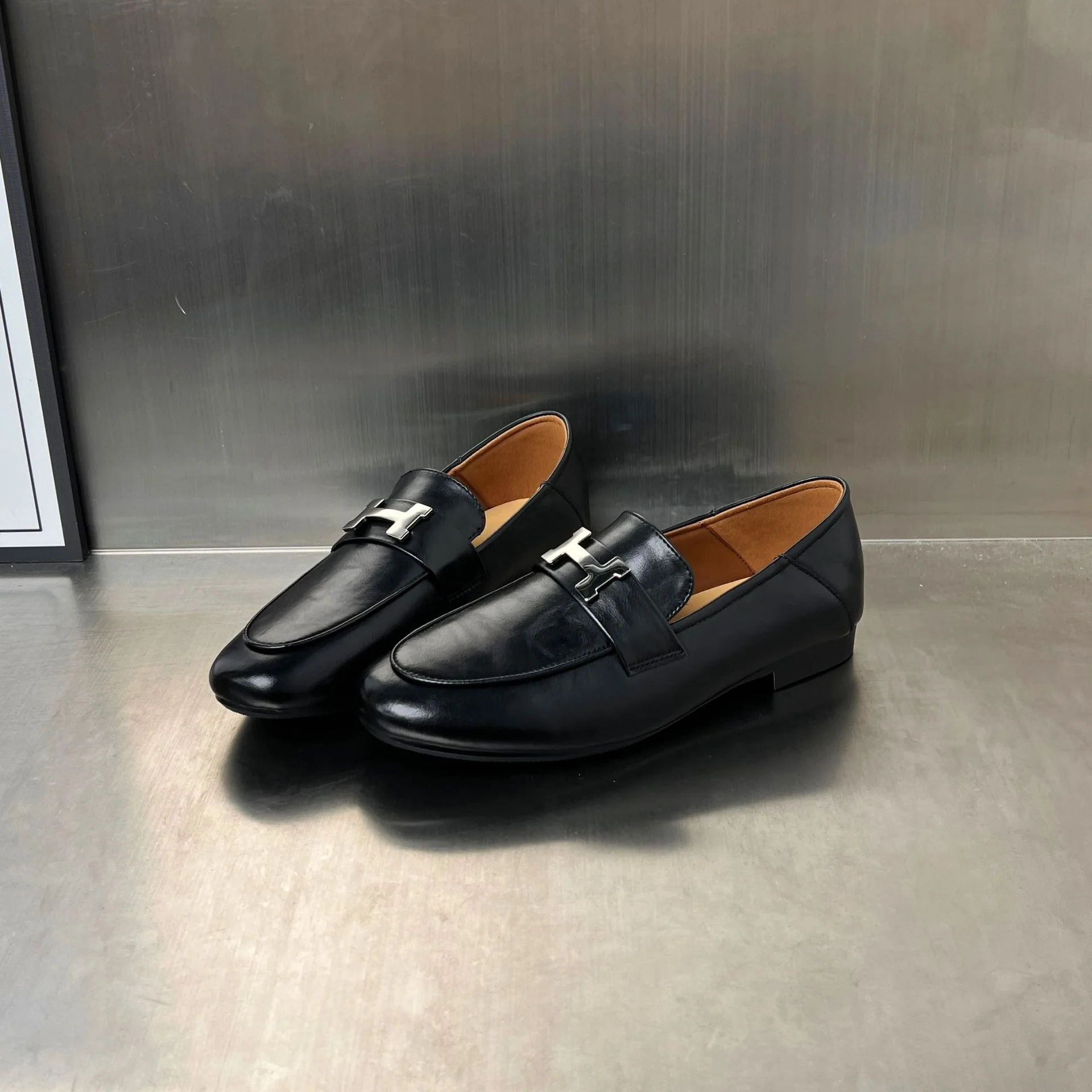 Damen Elegante Mokassins aus hochwertigem Leder mit modischem Schnallenverschluss Heidi Mode - Image 7